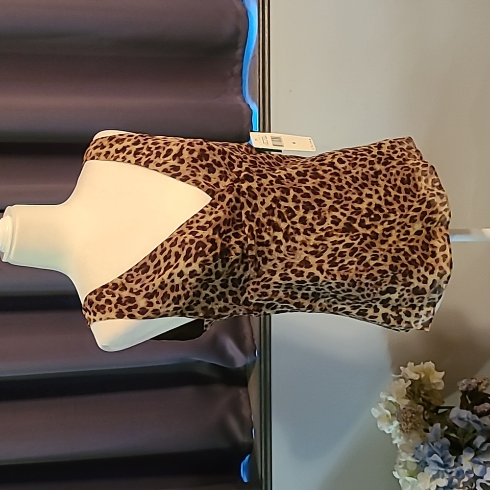NWT Ralph Lauren Animal Print Top